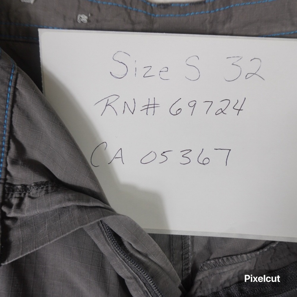 Columbia Convertible Pants Men S 32L Gray Comfort Ripstop Hiking Trekking Travel - Picture 16 of 16